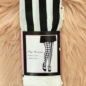 Brand New LEG AVENUE HARLEQUIN TIGHTS-O/S